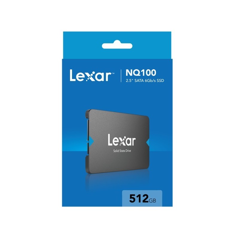 Dysk SSD Lexar NQ100 512GB 2.5” SATA III (550 MB/s) 7mm | PartsPC.pl