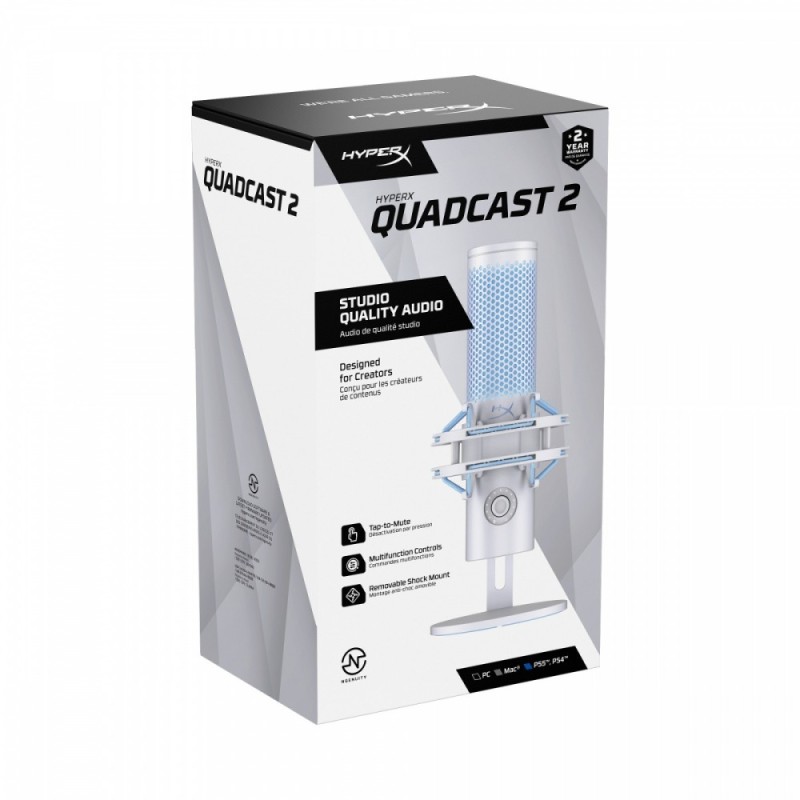 Mikrofon USB QuadCast 2 AN1D9AA | PartsPC.pl
