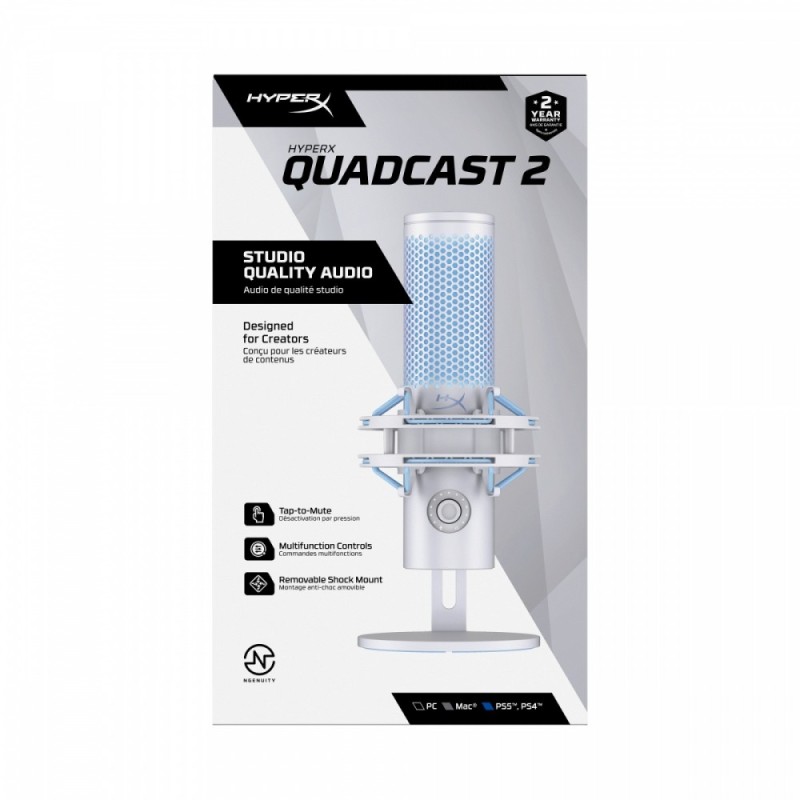 Mikrofon USB QuadCast 2 AN1D9AA | PartsPC.pl