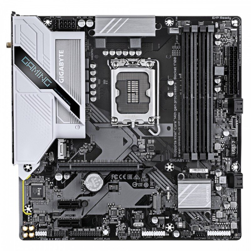 Płyta Gigabyte B760M GAMING PLUS WIFI DDR4 (rev. 1.0) | PartsPC.pl