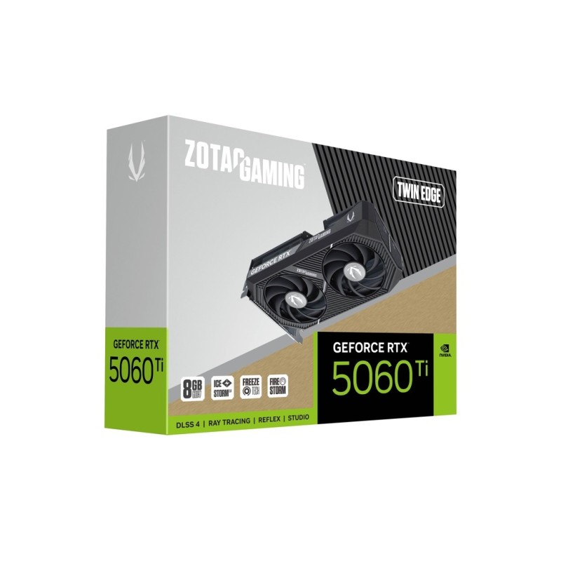 ZOTAC Karta graficzna GeForce RTX 5060 Ti 8GB TWIN EDG... | PartsPC.pl
