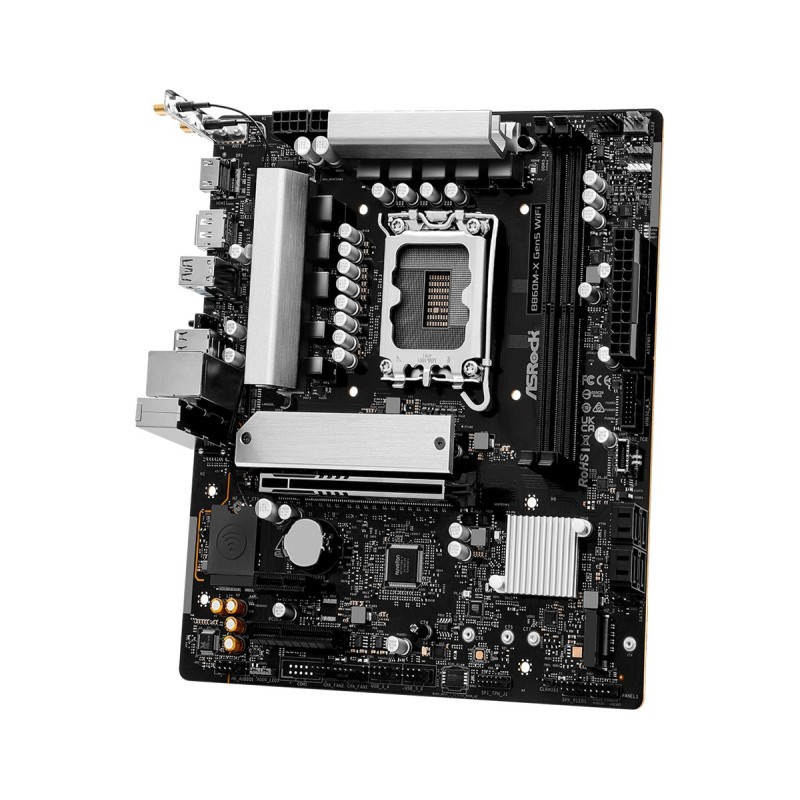 ASRock Płyta główna B860M-X GEN5 Wi-Fi s1851 2DDR5 mATX | PartsPC.pl