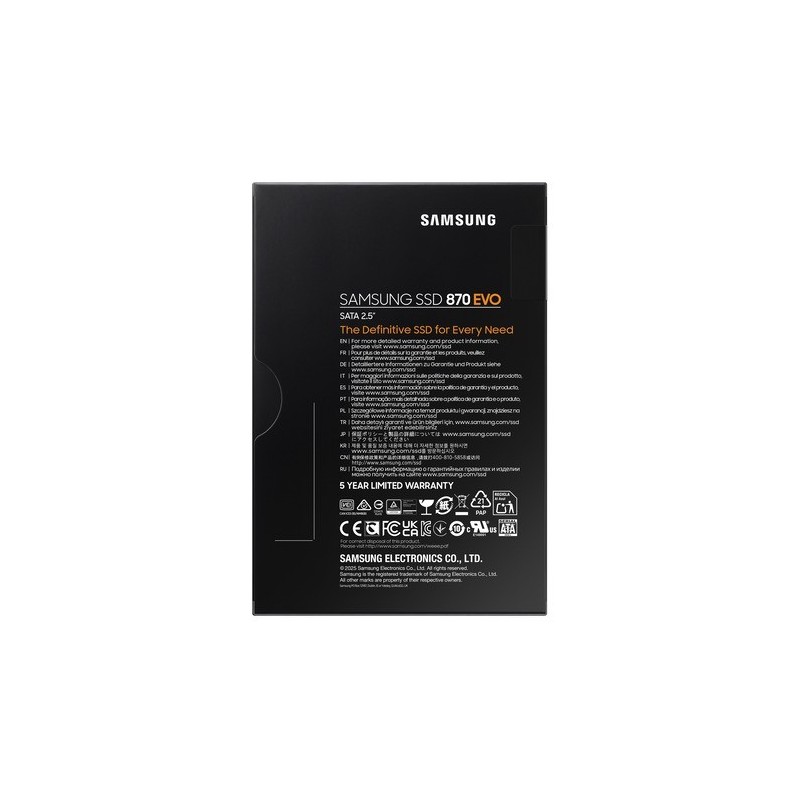 Samsung Dysk SSD 870EVO MZ-77E8T0B/EU 8TB | PartsPC.pl