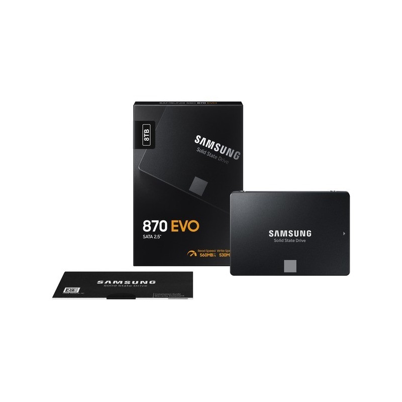 Samsung Dysk SSD 870EVO MZ-77E8T0B/EU 8TB | PartsPC.pl