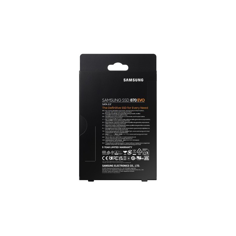 Samsung Dysk SSD 870EVO MZ-77E8T0B/EU 8TB | PartsPC.pl