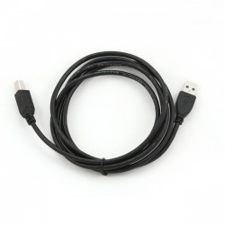 Gembird Kabel USB 2.0 typu AB AM-BM 1.8m czarny | PartsPC.pl