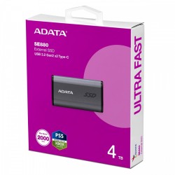 Adata Dysk zewnętrzny SSD SE880 4TB USB3.2A/C Gen2x2 | PartsPC.pl
