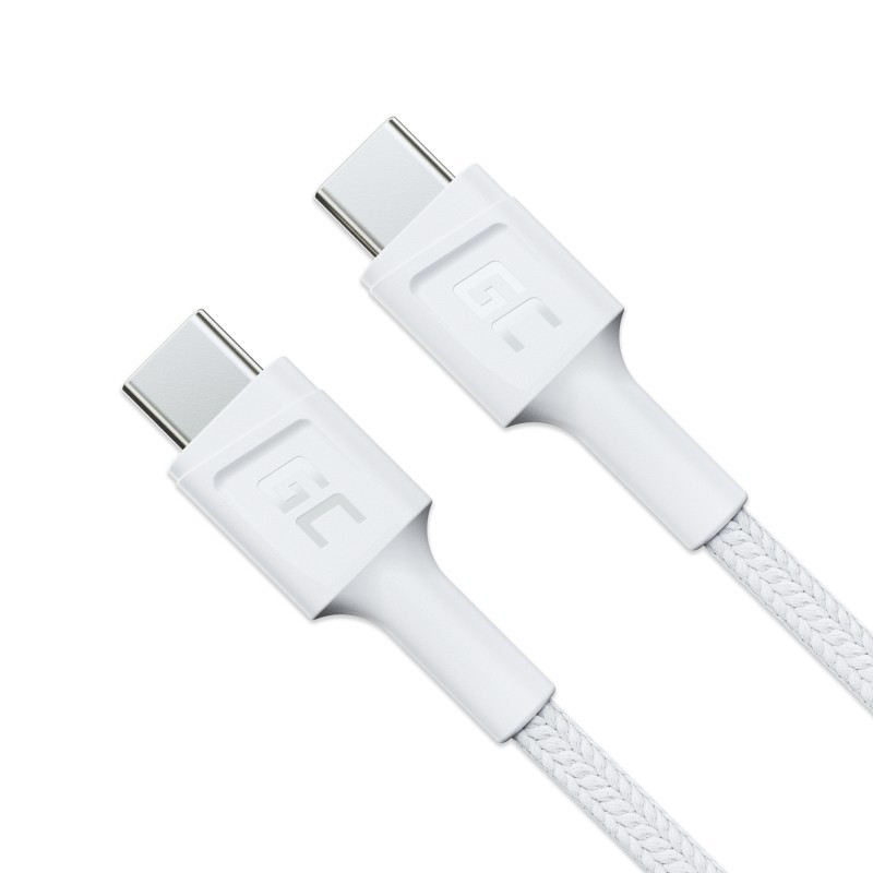 Kabel GC PowerStream USB-C do USB-C 30 cm, PD 60W, QC 3.0, b… | PartsPC.pl