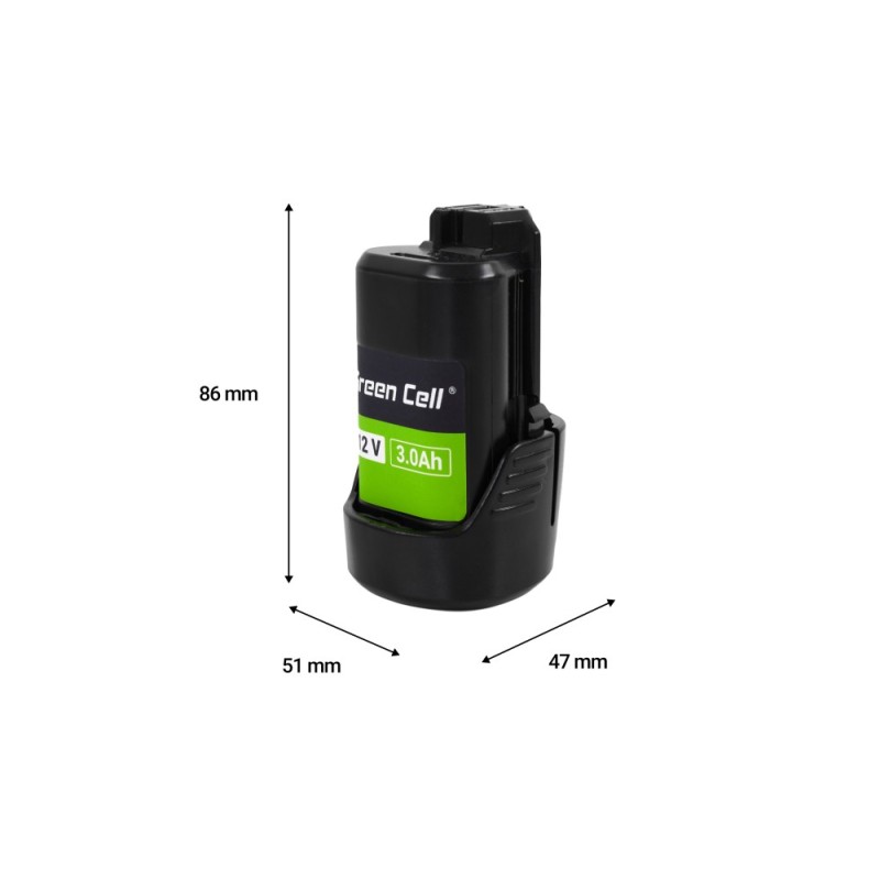 Bateria do Bosch GBA 12V 3Ah zamiennik GBA 1600A00X79 | PartsPC.pl