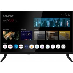 Sencor Telewizor 24 cale SMART webOS LG DVB-T/T2/C/S/S2 BT5 | PartsPC.pl
