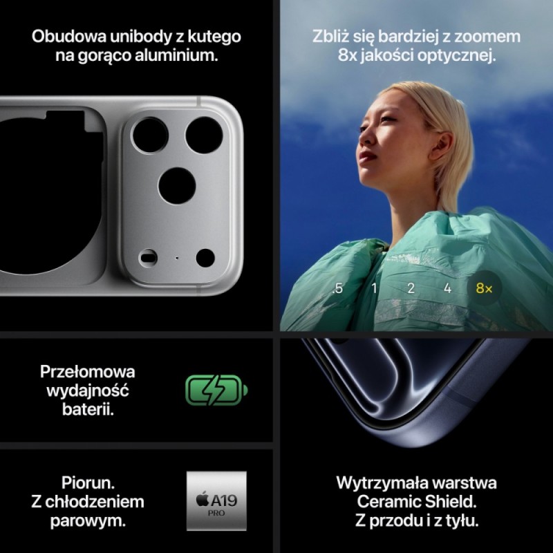 iPhone 17 PRO MAX 2TB Kosmiczny pomarańcz | PartsPC.pl