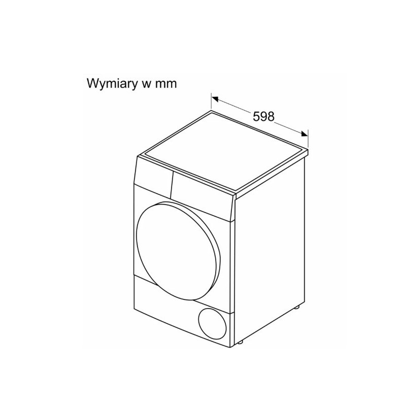 Suszarka WQB246CMPL | PartsPC.pl