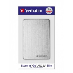 Dysk zewnętrzny Verbatim 1TB Store 'n' Go Alu Slim 2.5" (6,3… | PartsPC.pl