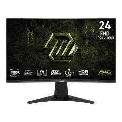 MSI Monitor 23.6 cala MAG 245C X24 LED/FHD/Curved/240Hz/czar… | PartsPC.pl