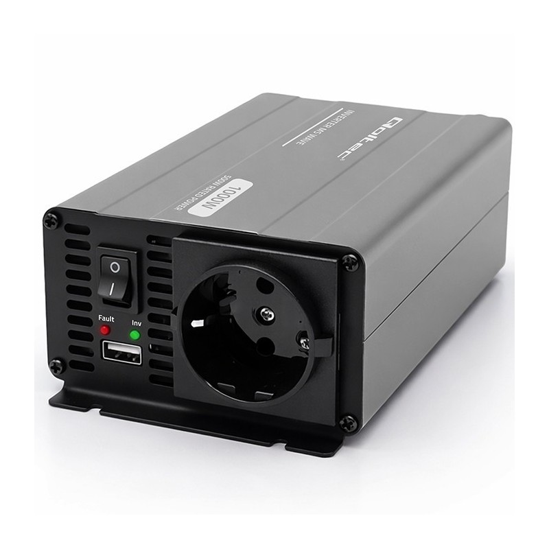 Przetwornica napięcia MS Wave | 12V na 230V | 500/1000W | PartsPC.pl