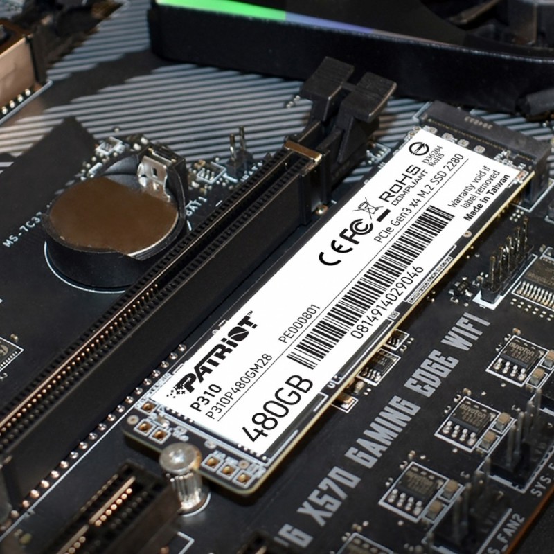 Patriot Dysk SSD P310 480GB M.2 2280 1700/1500 PCIe NVMe Gen… | PartsPC.pl