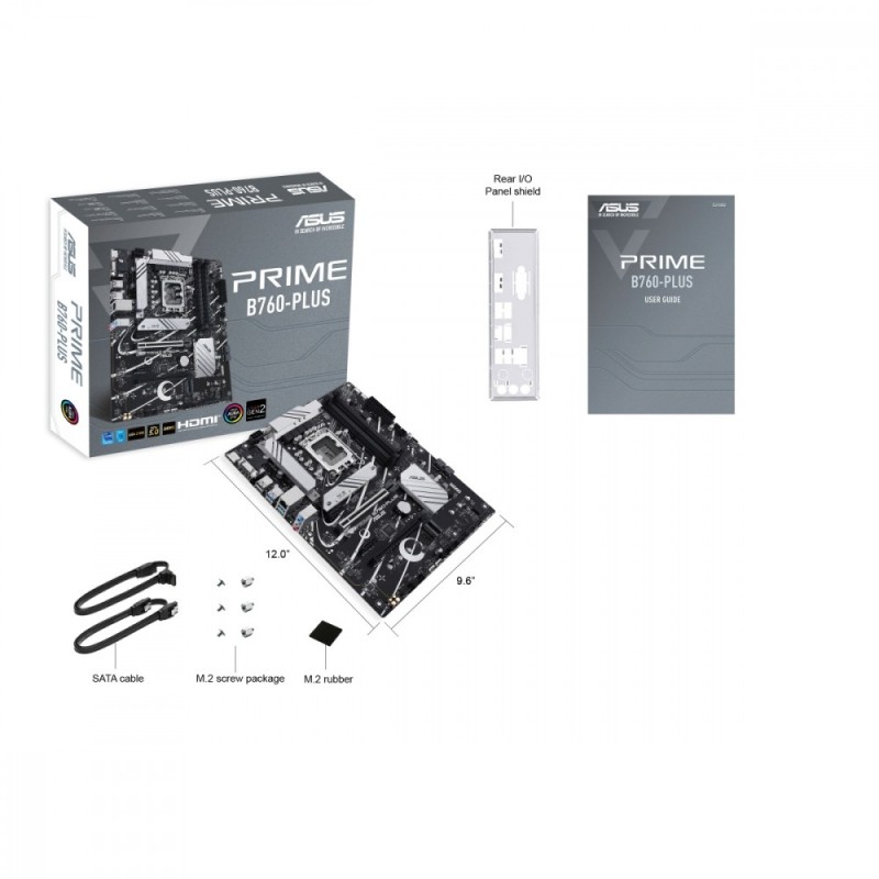 Płyta Asus PRIME B760-PLUS /B760/DDR5/SATA3/M.2/USB3.2/PCIe5… | PartsPC.pl