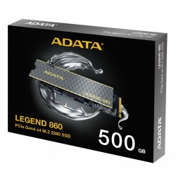 Adata Dysk SSD LEGEND 860 500G PCIe 4x4 5000/3000 MB/s M.2… | PartsPC.pl