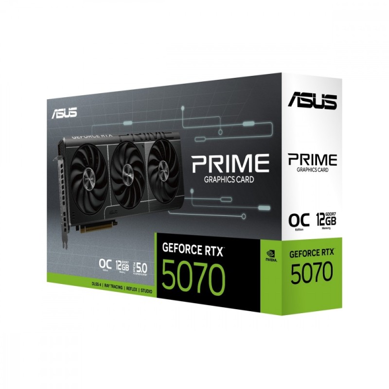 Karta VGA Asus GeForce RTX 5070 PRIME-RTX5070-O12G OC ... | PartsPC.pl