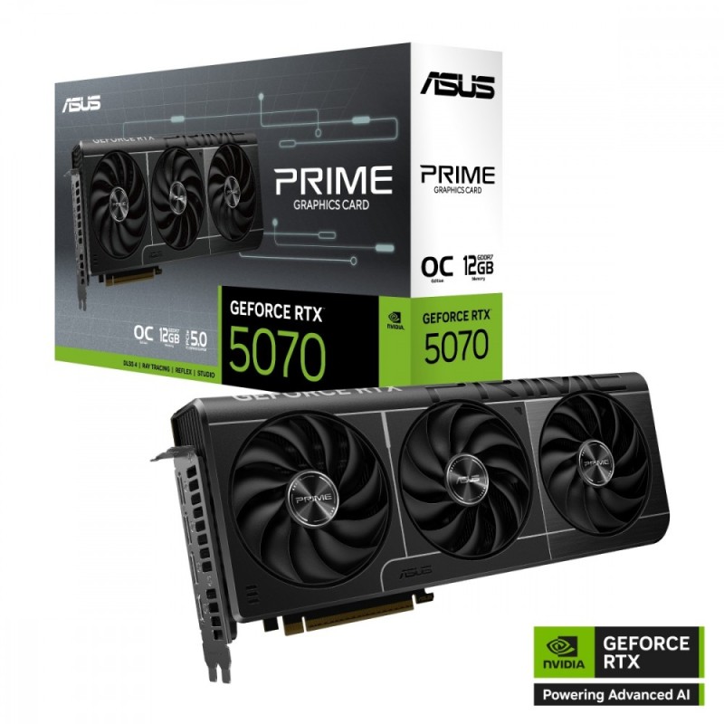 Karta VGA Asus GeForce RTX 5070 PRIME-RTX5070-O12G OC ... | PartsPC.pl