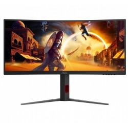 Monitor AOC 34" CU34G4Z Fast VA WQHD 240Hz 2xHDMI DP HUB