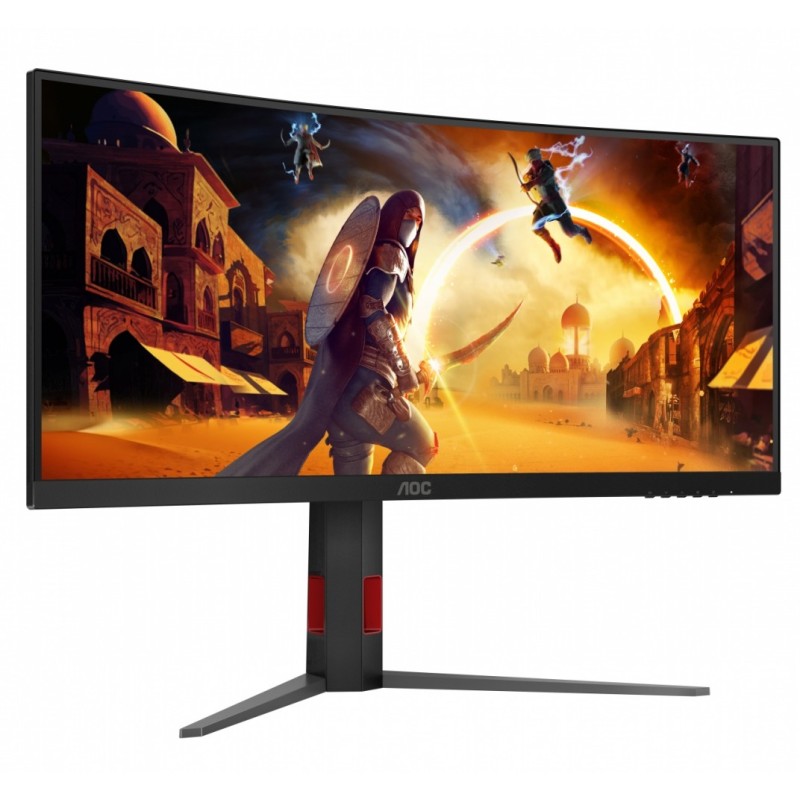 Monitor AOC 34" CU34G4Z Fast VA WQHD 240Hz 2xHDMI DP HUB