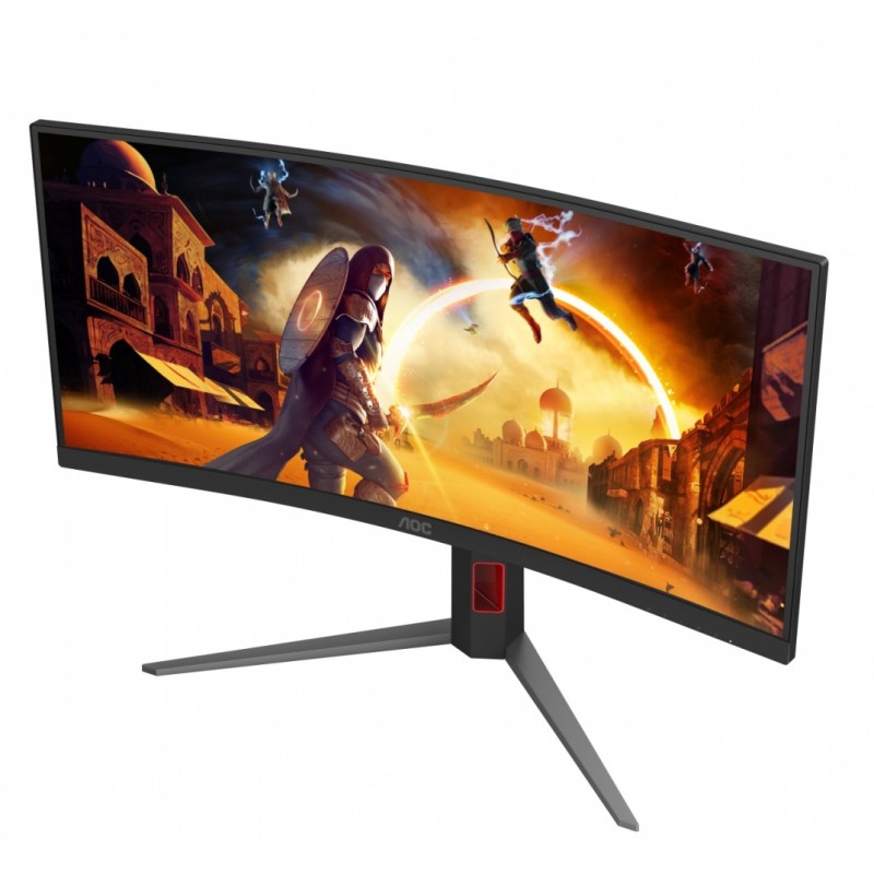 Monitor AOC 34" CU34G4Z Fast VA WQHD 240Hz 2xHDMI DP HUB