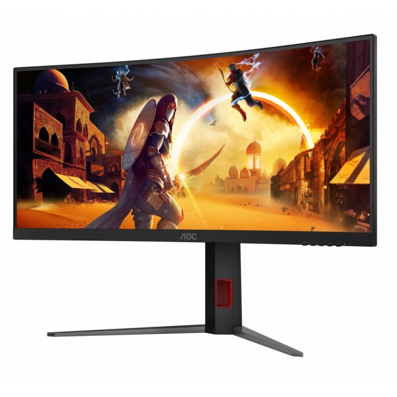 Monitor AOC 34" CU34G4 Fast VA WQHD 180Hz 2xHDMI DP | PartsPC.pl