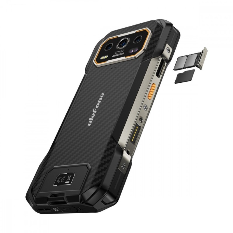 ULEFONE Smartfon Armor 27 4G 12/256GB IP69K Czarny | PartsPC.pl