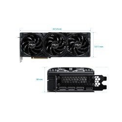 Karta VGA Palit GeForce RTX 5080 GamingPro OC 16GB GDDR7 256… | PartsPC.pl