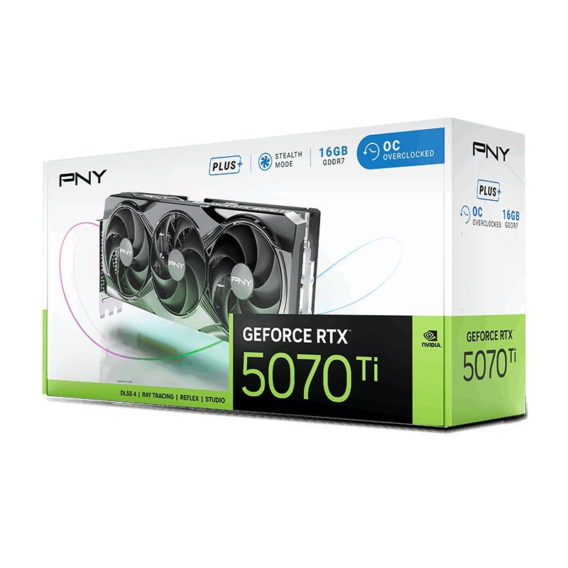 PNY Karta graficzna GeForce RTX5070 Ti+ OC 16GB VCG5071T16TF… | PartsPC.pl