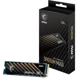 Dysk SSD MSI SPATIUM M450 V1 500GB PCIe 4.0 NVMe 1.4 M.2 228… | PartsPC.pl