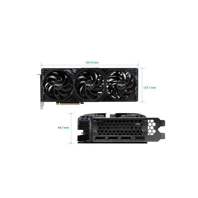 Karta VGA Palit GeForce RTX 5070 Ti GamingPro-S 16GB GDDR7 2… | PartsPC.pl