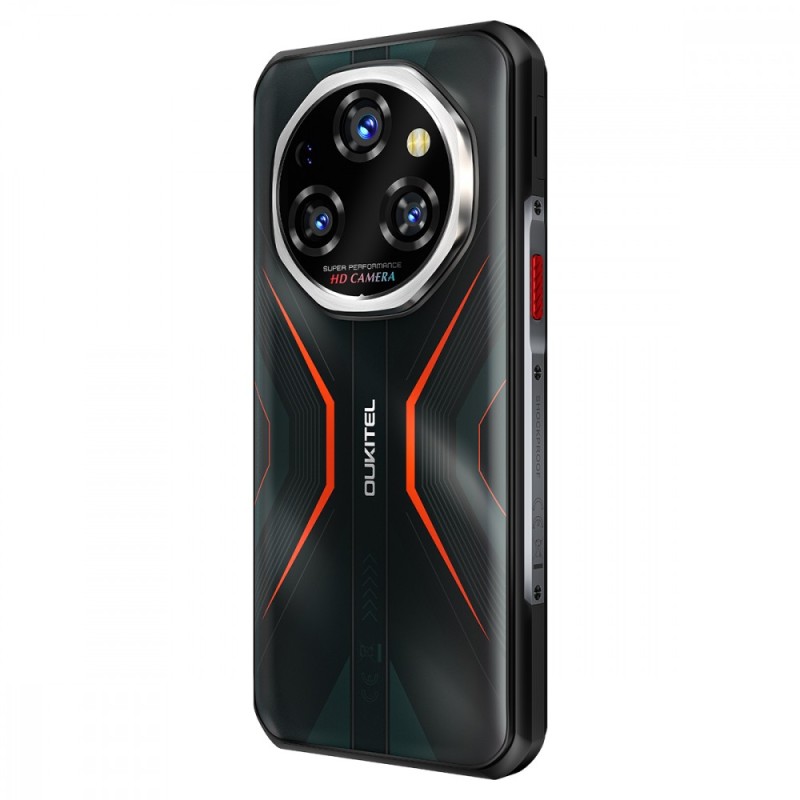 OUKITEL Smartfon WP55 Pro 5G 16/512GB IP69K Pomarańczowy | PartsPC.pl