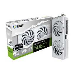 Palit Karta graficzna GeForce RTX 5060 TI WHITE OC 8GB GDDR7… | PartsPC.pl