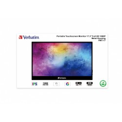 Verbatim Monitor dotykowy PMT-17 Full HD Portable | PartsPC.pl