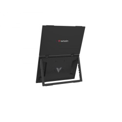 Verbatim Monitor dotykowy DUAL Essentialis 2x 15,6 Full HD 6… | PartsPC.pl