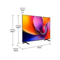 Hisense Telewizor LED 43 cale 43A6Q | PartsPC.pl