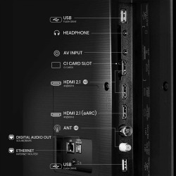 Hisense Telewizor QLED 75 cali 75E7Q | PartsPC.pl