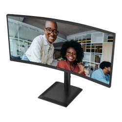 Monitor AOC 34" CU34E4CV VA WQHD 120Hz 2xHDMI DP HUB RJ45 gł… | PartsPC.pl