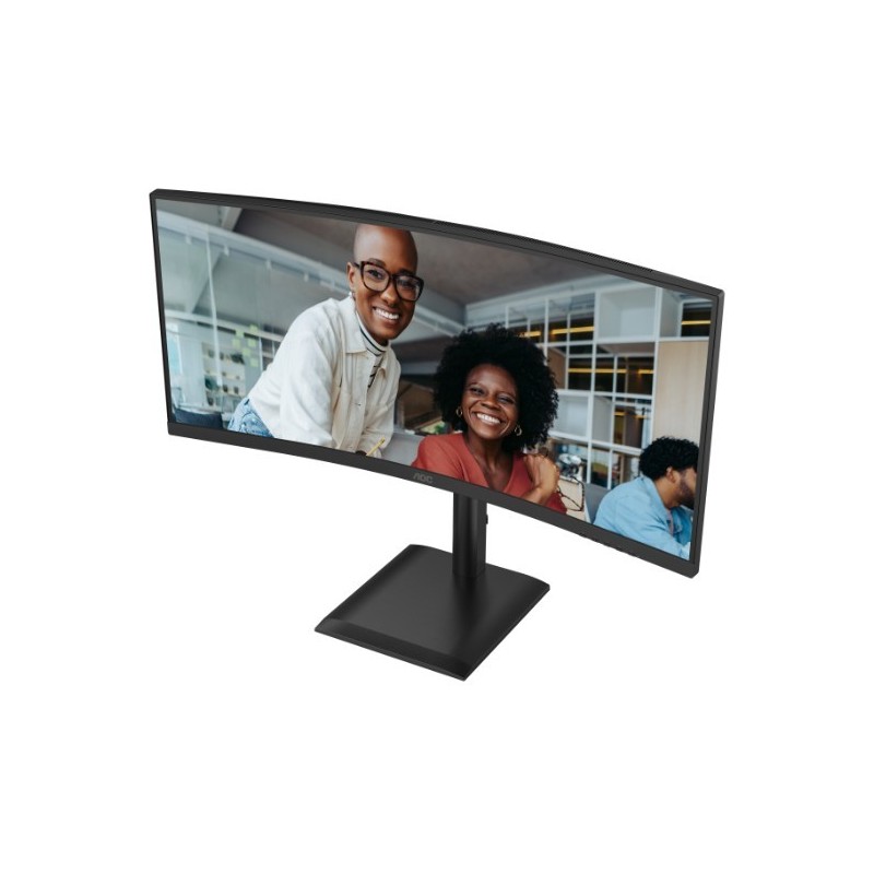 Monitor AOC 34" CU34E4CV VA WQHD 120Hz 2xHDMI DP HUB RJ45 gł… | PartsPC.pl