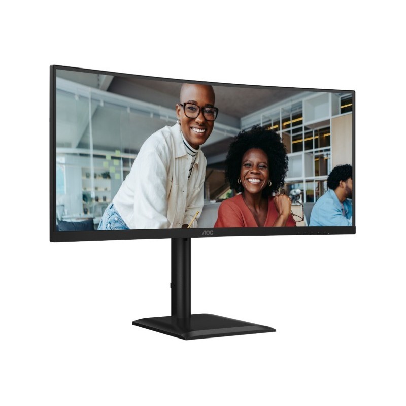 Monitor AOC 34" CU34E4CV VA WQHD 120Hz 2xHDMI DP HUB RJ45 gł… | PartsPC.pl