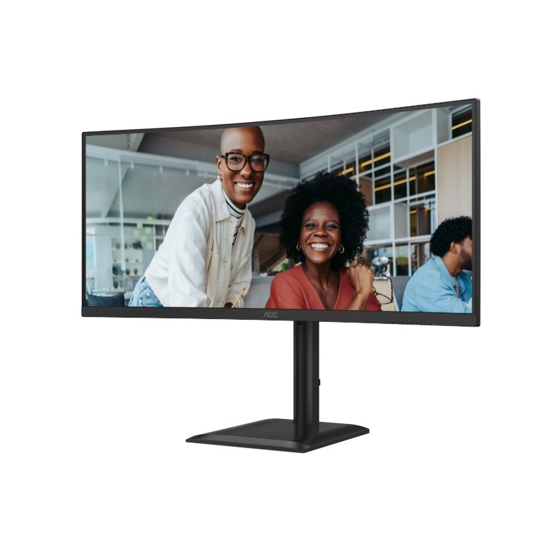 Monitor AOC 34" CU34E4CV VA WQHD 120Hz 2xHDMI DP HUB RJ45 gł… | PartsPC.pl
