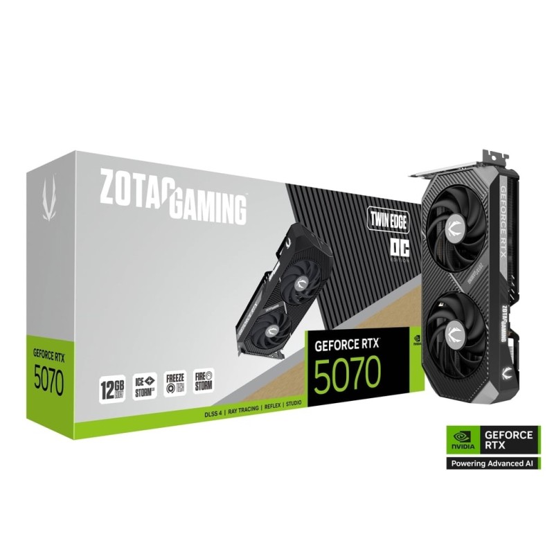 ZOTAC Karta graficzna GeForce RTX 5070 TWIN EDGE OC 12GB GDD… | PartsPC.pl