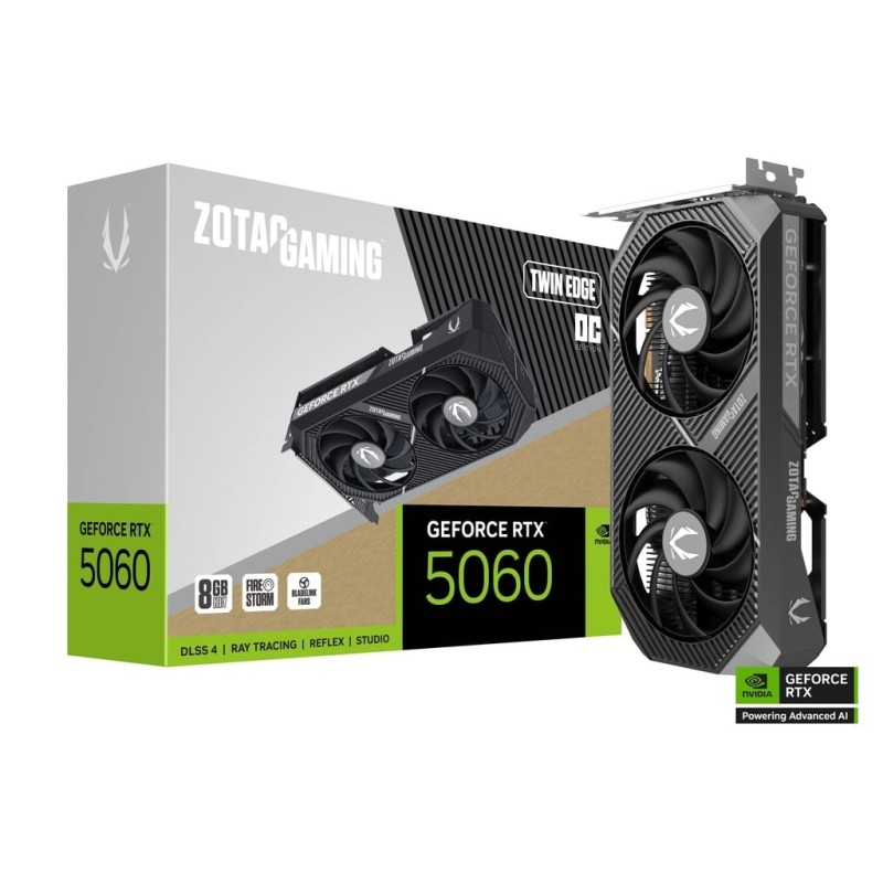ZOTAC Karta graficzna GeForce RTX 5060 TWIN EDGE OC 8GB GDDR… | PartsPC.pl