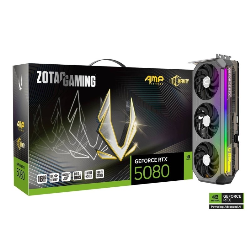 ZOTAC Karta graficzna GeForce RTX 5080 AMP EXTREME INF... | PartsPC.pl