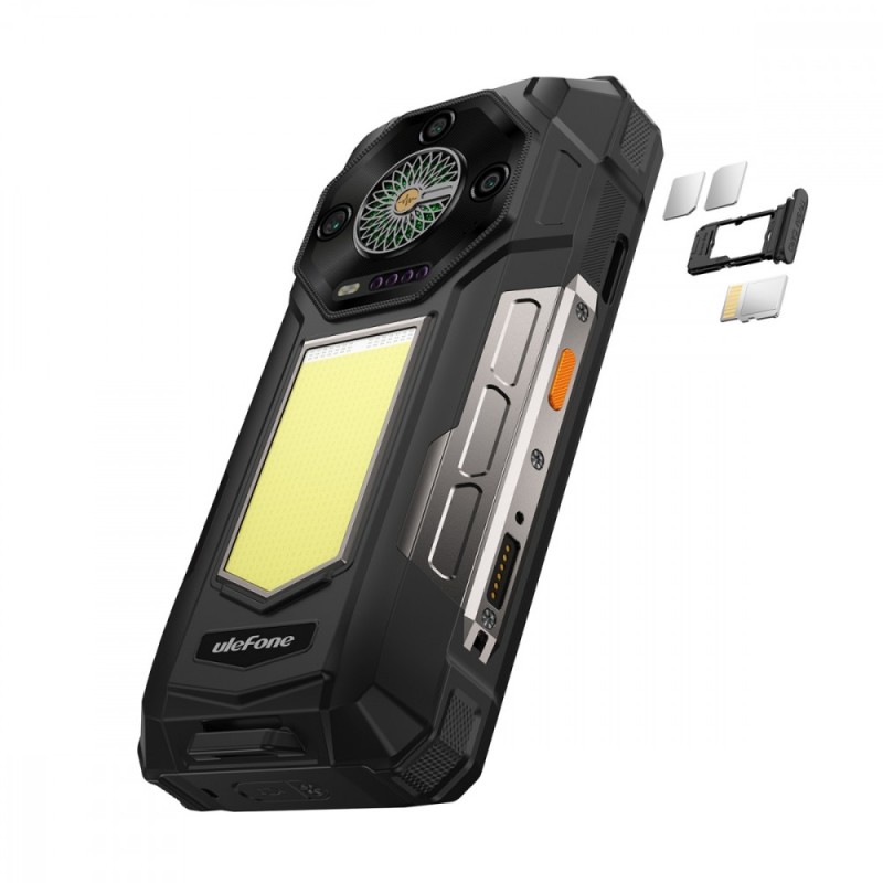 ULEFONE Smartfon Armor 33 4G 12/512GB IP69K czarny | PartsPC.pl