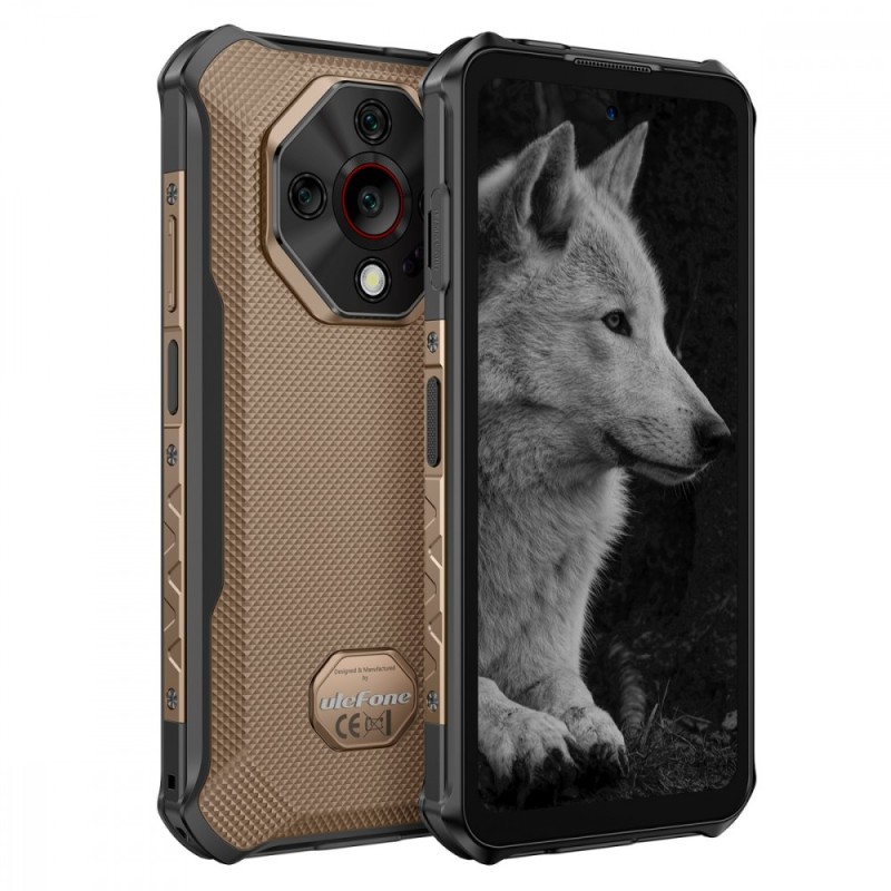 ULEFONE Smartfon Armor X16 Pro 5G 8/256GB IP69K brązowy | PartsPC.pl
