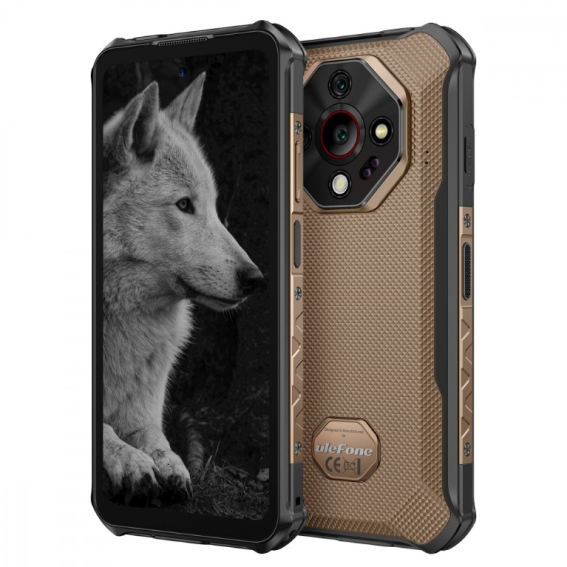 ULEFONE Smartfon Armor X16 Pro 5G 8/256GB IP69K brązowy | PartsPC.pl