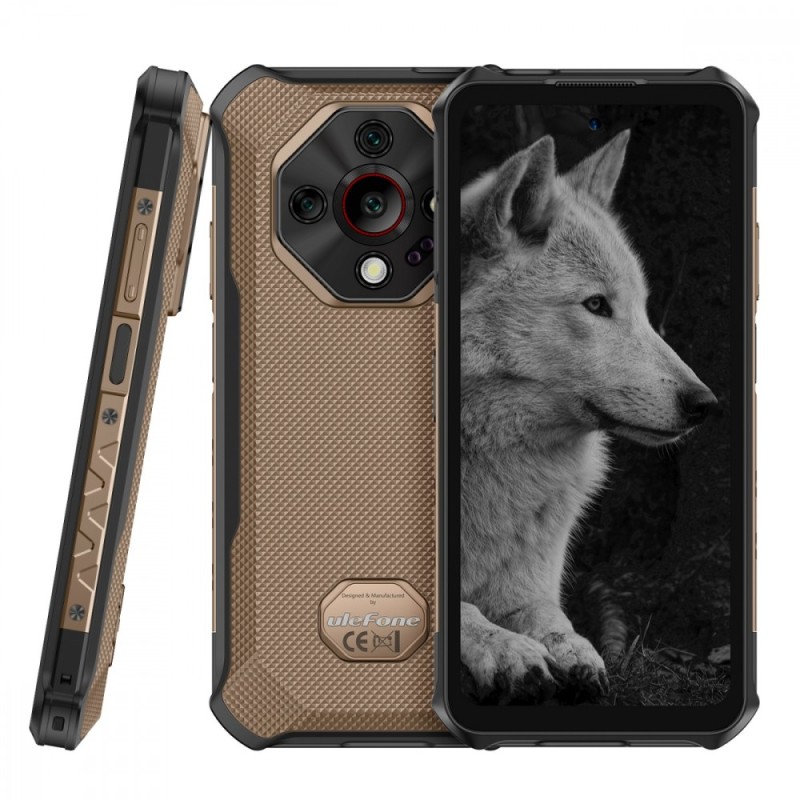 ULEFONE Smartfon Armor X16 Pro 5G 8/256GB IP69K brązowy | PartsPC.pl